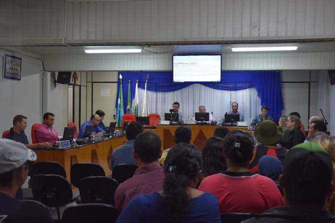 Câmara de Laranjeiras realiza sessão ordinária n° 011-2017